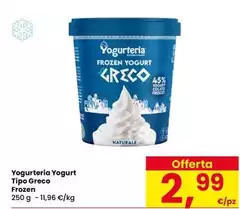 Yogurteria Frozen - Yogurt Tipo Greco