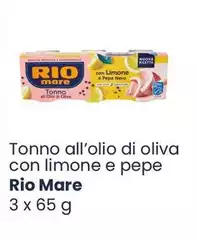 Rio Mare - Tonno All'olio Di Oliva Con Limone E Pepe Rio Mare - Tonno All'olio Di Oliva Con Limone E Pepe