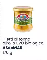 Asdomar - Filetti Di Tonno All'Olio Evo Biologico Asdomar - Filetti Di Tonno All'Olio Evo Biologico