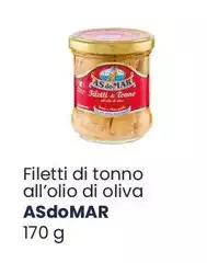 Asdomar - Filetti Di Tonno All'Olio Di Oliva Asdomar - Filetti Di Tonno All'Olio Di Oliva