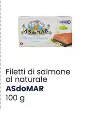 Asdomar - Filetti Di Salmone Al Naturale Asdomar - Filetti Di Salmone Al Naturale