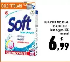 Solo - Detersivo In Polvere Lavatrice Soft