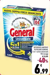 General - Detersivo Lavatrice In Polvere