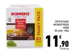 Kimbo - Caffè In Cialde Macinato Fresco