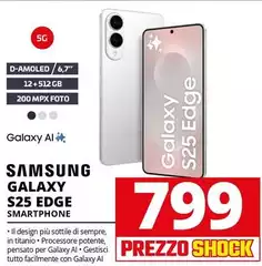 Samsung - Galaxy S25 Edge Smartphone