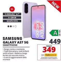 Samsung - Galaxy A37 5G Smartphone