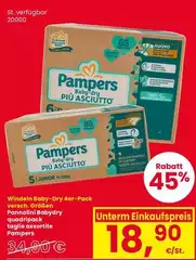 Pampers - Baby Dry 4er-pack