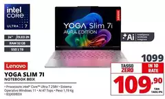 Lenovo - Yoga Slim 7i Notebook Beix