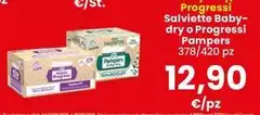 Pampers - Progressi Salviette Baby- Dry O Progressi