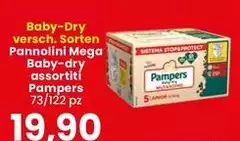 Pampers - Baby-Dry Versch. Sorten Pannolini Mega Baby-Dry