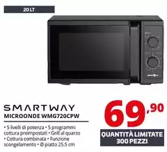 Smartway - Microonde WMG720CPW