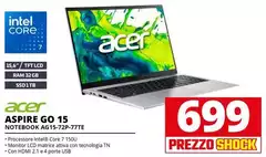 Acer - Aspire Go 15 Notebook  AG15-72P-77TE 