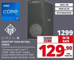 HP - Desktop TG03-0013NL Omen