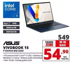 Asus - Vivobook 15 F1504VA-BQ126W
