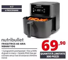 Nutribullet - Friggitrice Ad Aria NBA0611DG 