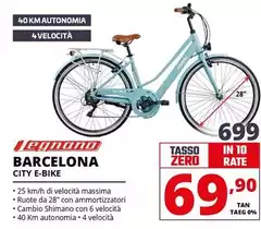 Legnano - Barcelona City E-Bike