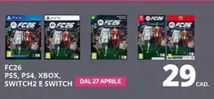 Fc26 Ps5, Ps4, Xbox, Switch2 E Switch