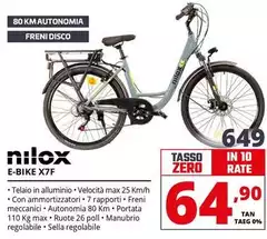 Nilox - E-Bike X7F