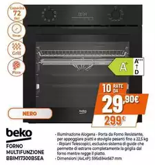 Beko - Forno Multifunzione BBIMT7300BSEA