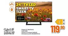Qbell technology - Tv Led 24" Hdr QT24HF8A 12V