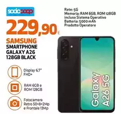 Samsung - Galaxy A26 128GB Black