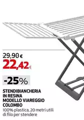 Colombo - Stendibiancheria In Resina Modello Viareggia