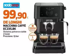 De Longhi - Macchina Caffè EC235.BK