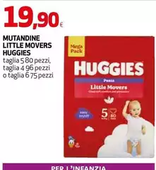 Huggies - Mutandine Little Movers