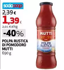 Mutti - Polpa Rustica Di Pomodoro