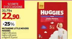 Huggies - Mutandine Little Movers
