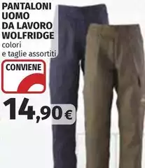 Pantaloni Uomo Da Lavoro