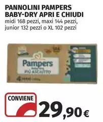 Pampers - Pannolini Baby-Dry E Chiudi