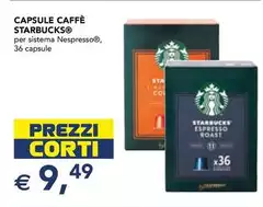 Starbucks - Capsule Caffè