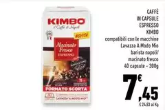 Kimbo - Caffè In Capsule Espresso