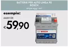 Bosch - Batterie Per Auto Linea Po