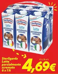 Sterilgarda - Latte Parzialmente Scremato