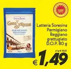 Latteria Soresina - Parmigiano Reggiano Grattugiato D.O.P.