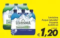Levissima - Acqua Naturale/Frizzante