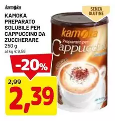 Kamoka - Preparato Solubile Per Cappucino Da Zuccherare