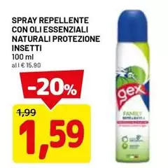 Spray Repellente Con Oli Essenziali Naturali Protezione