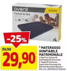 Materasso Gonfiabile Matrimoniale