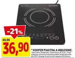 Kooper - Piastra A Induzione