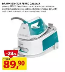 Braun -  IS1013GR Ferro Caldaia