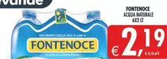 Fontenoce - Acqua Naturale