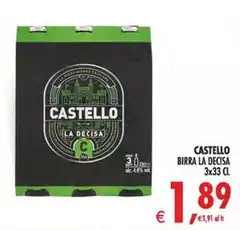 Castello - Birra La Decisa