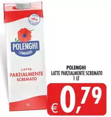 Polenghi - Latte Parzialmente Scremato