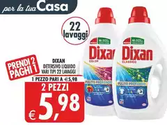 Dixan - Detersivo Liquido