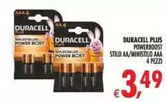 Duracell - Plus Powerboost Stilo AA/Ministilo Aaa