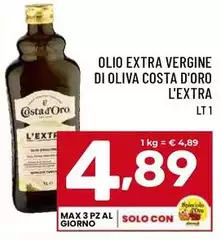 Oliva - Olio Extra Vergine Di  Costa D'Oro