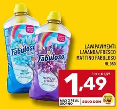 Fabuloso - Lavapavimenti Lavanda/ Fresco